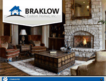 Tablet Screenshot of braklowcustomhomes.com